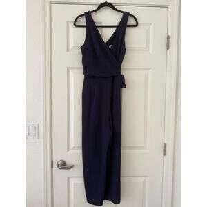 NWT Speechless Navy Jumpsuit Small